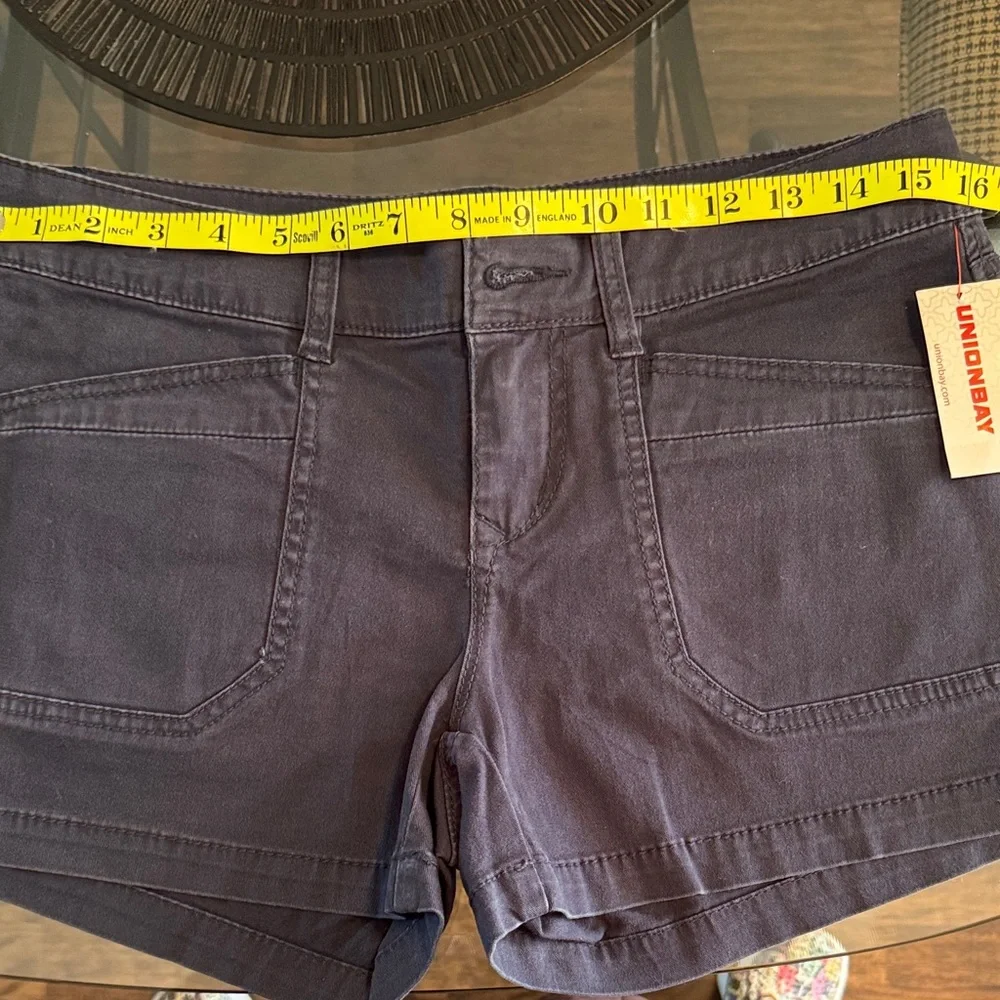 Women's Navy  Denim Shorts 7